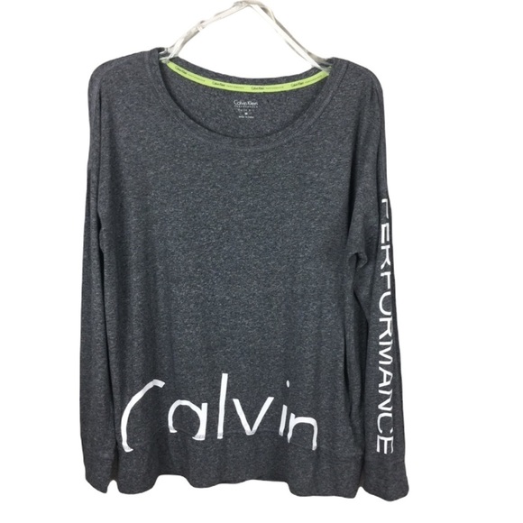 Calvin Klein Performance Long Sleeve Top perfect for the gym or running errands - Picture 1 of 9